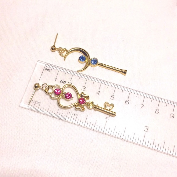 🍏50% OFF/3+...Sailor Moon Wands Earrings - Picture 5 of 5